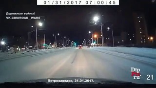 Новая подборка ДТП и аварии от «Дорожные войны» за 2.02.2017