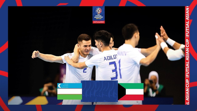 Узбекистан – Кувейт | Кубок Азии-2022 | Футзал | 1/4 финала