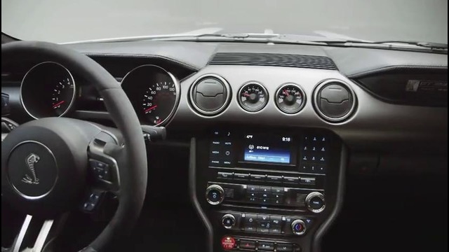 Ford Shelby GT350 Mustang interior footage 2015
