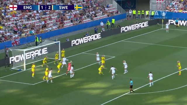 Англия – Швеция | Женский ЧМ-2019 | Матч за 3-е место | Обзор матча