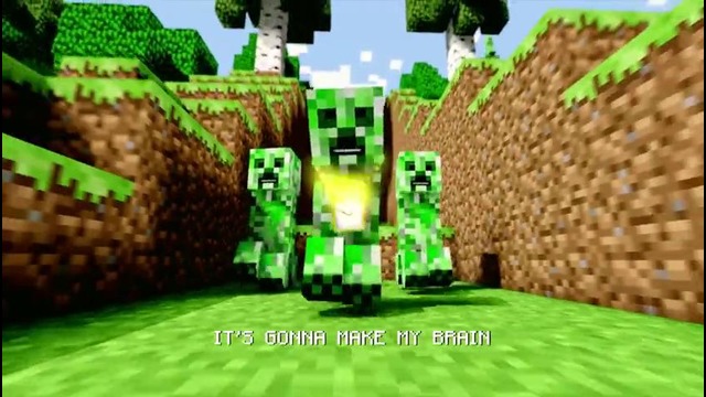 Minecraft creeper rap | dan bull | ending a