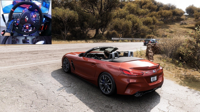 BMW Z4 M40i – Forza Horizon 5 | Steering wheel gameplay