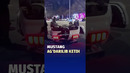 Shahrisabz ko‘chasida Ford Mustang, Tracker-2 va Onix to‘qnashdi