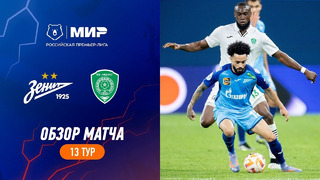 Highlights Zenit vs Akhmat | RPL 2023/24