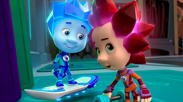 Уютный мир с фиксиками