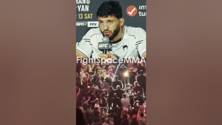 Арман Царукян о драке с фанатом во время выхода в октагон | FightSpace MMA