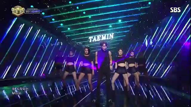 Comeback Special》 TAEMIN(태민) – MOVE @인기가요 Inkigayo 20171029 – YouTube