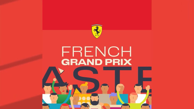 Мультфильм от Scuderia Ferrari о Гран-При Франции