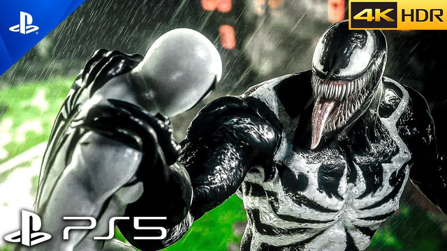 (PS5) Spider-Man 2 – Anti-Venom Vs Venom Boss Fight | Next-Gen Graphics Gameplay [4K 60FPS HDR]