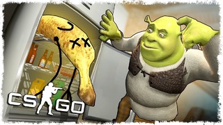 Quantum Games ► CSGO! Шрек vs Тролль банан