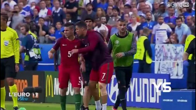 Cristiano Ronaldo reaction vs France Player to coach HIGH