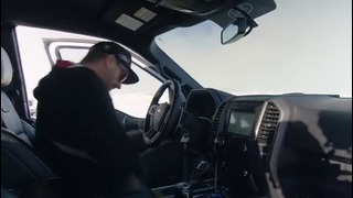 Кен Блок устроил игры в снегу на Ford F-150 Raptor