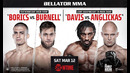 Bellator 276: Borics vs. Burnell – Основной кард (12.03.2022)