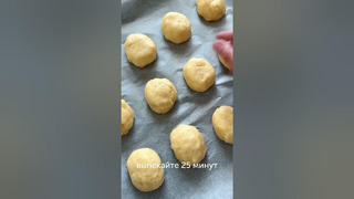 Пирожные из детства — «Персики» со сгущенкой #foodru #рецепты #пирожные #десерты