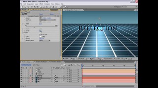 Видеоурок по After Effects/3D лучевидное отражение