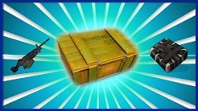 Rust – Loot from 100 helicopter crates