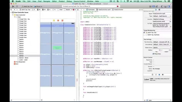 Swift Programming Tutorial Part 5 – Making a Game (Tic Tac Toe with AI)