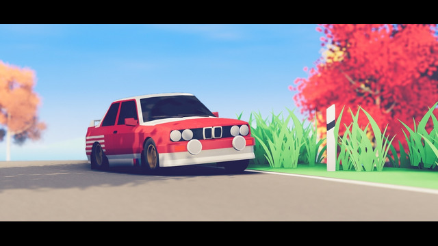 Art of Rally – геймплейный трейлер минималистичной ралли