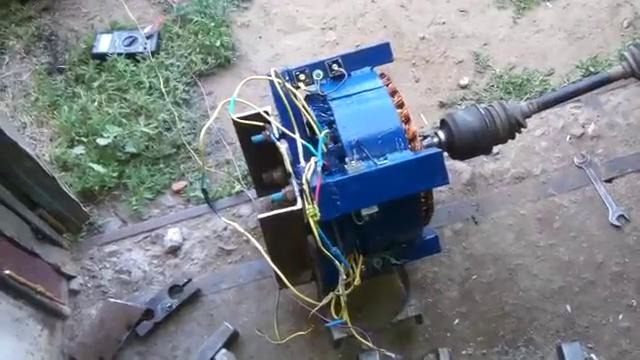 Тест генератора 5 7 квт от Игоря Лотц 2ч