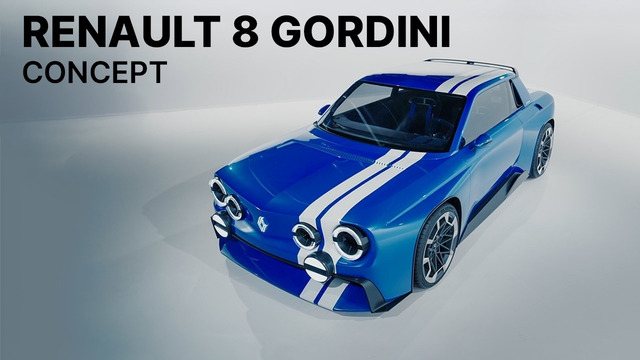 All-New RENAULT 8 GORDINI Concept