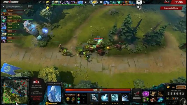 StarSeries S9: Lan Finals: Na`Vi vs iG (Tiebraker, DOTA2) HQ