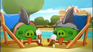 Angry Birds Toons. 46 серия – «Piggies from the Deep»