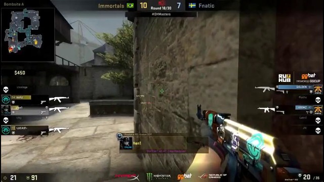 Dreamhack Malmo 2017 – Immortals vs Fnatic (Cobblestone)
