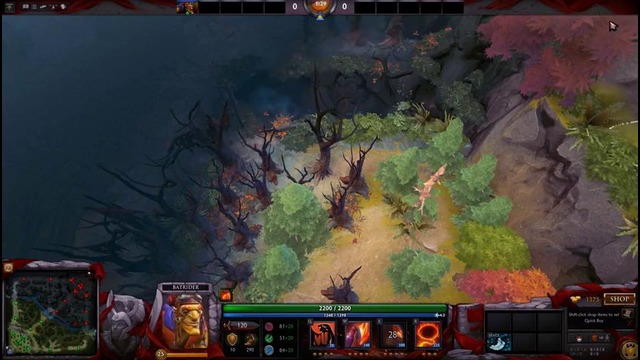 Dota 2 Free Cheats for Batrider – How to fly through the Textures