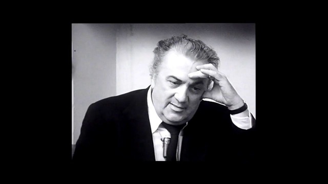 Федерико Феллини о творчестве. Фрагмент интервью