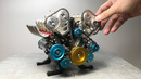 Man Builds 4 Hyperrealistic ENGINES at Scale | Best Replicas by @kotascalemodel