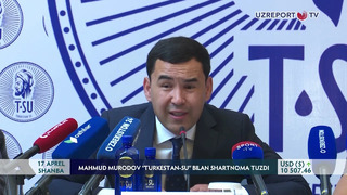 Mahmud Murodov «Turkestan-SU» bilan shartnoma tuzdi