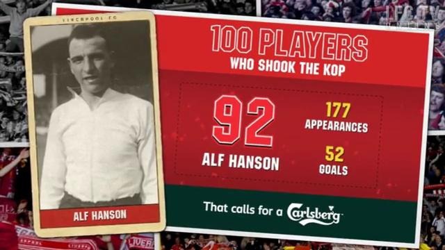 Liverpool FC. 100 players who shook the KOP #92 Alf Hanson