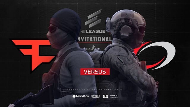 Map 1. FaZe Clan vs compLexity – ELEAGUE Invitational 2019 de train
