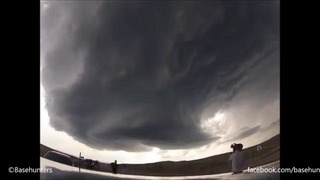 5-18-14 Wright to Newcastle, WY Supercell Time-Lapse