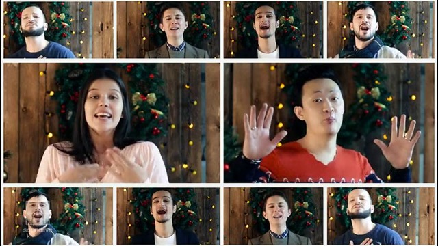 5 A Capella Christmas and Happy New Year songs for 3 minutes 2016 (Covers set)