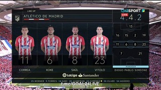 (HD) Атлетико – Леванте | Испанская Примера 2017/18 | 32-й тур | Обзор матча