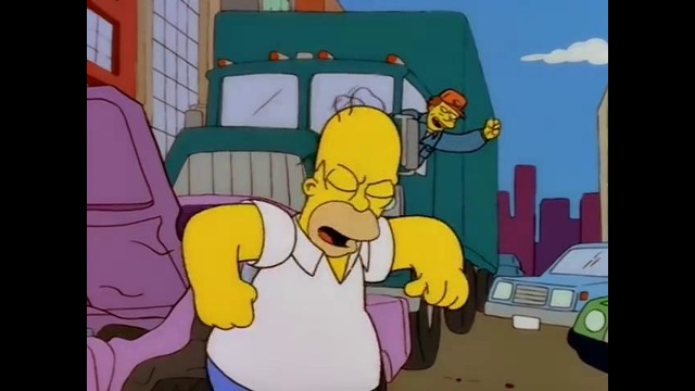 The Simpsons 9 сезон 1 серия («Город Нью-Йорк против Гомера Симпсона»)