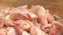 Куриные шашлычки в апельсиново-соевом маринаде