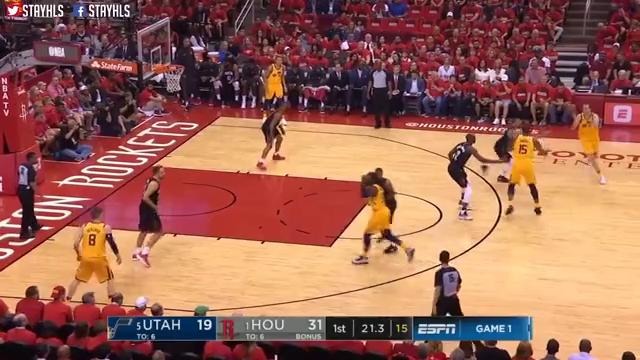 NBA Playoffs 2018: Houston Rockets vs Utah Jazz (Game 1)