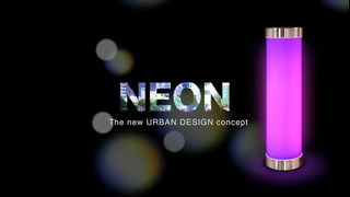 Urbaco neon bollard – emotion solutions – youtube