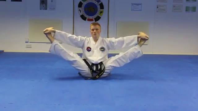 Martial Arts Stretching Tutorial (Get High Kicks-Splits)