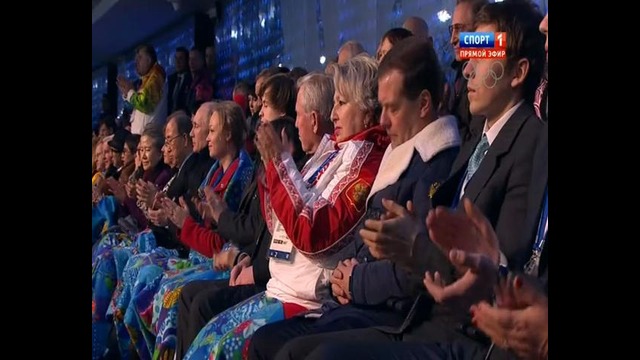 Медведев уснул на Олимпиаде