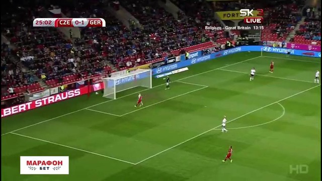 Чехия – Германия | Чемпионат Мира 2018 | Отборочный турнир | Обзор матча