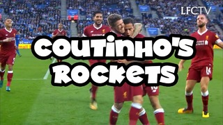 Philippe Coutinho’s 16 PL goals from distance