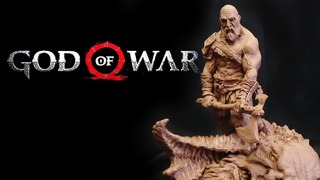 Кратос. God of War. Скульптура и история персонажа