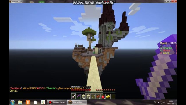 Minecraft:Играем в Бедварс-отомстила за подругу
