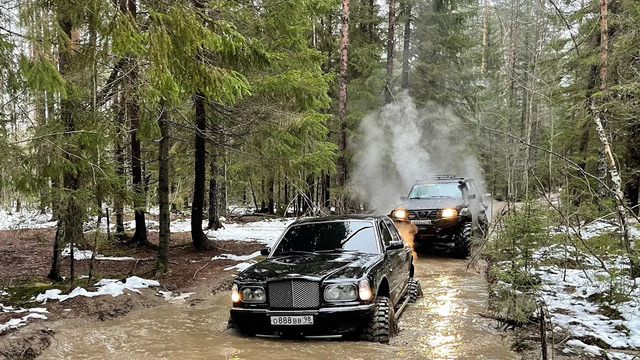 OffroadSPB. Первые тесты Bentley Arnage на Оффроуде) OffRoad