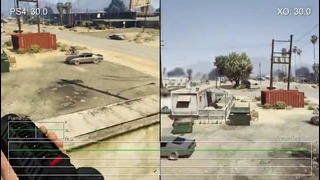 Сравнение версий Grand Theft Auto V для PlayStation 4 и Xbox One от первого лица