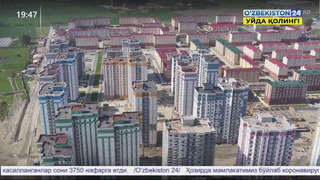 Строительство 16-ти этажных домов в Самарканде