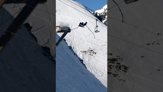 Going backward off a ski jump
